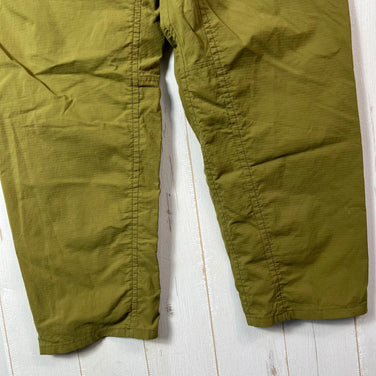 Men's Medium Green Yamatomichi (Yama to Michi) Double Weave Five-Pocket Pants, DW 5-Pocket Pants, Nylon, Long Pants, z00054490