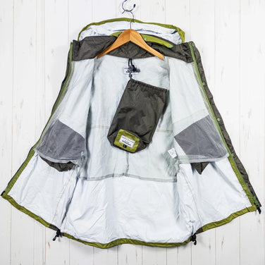 Unisex L Green Caravan Airfine Light Rainsuit, Nylon, and Rain Shell Set (z00053127)