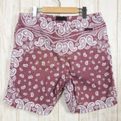 【Men's S レッド系】 Gramicci ( グラミチ ) ペイズリー ショートパンツ Paisley Short Pants コットン ウェア ボトムス ショーツ ショートパンツ z00051069 ショーツ ショートパンツ ボトムス ウェア - 【公式】2ndGEAR(セカンドギア)Webショップ【登山用品・アウトドア用品専門 買取販売店】