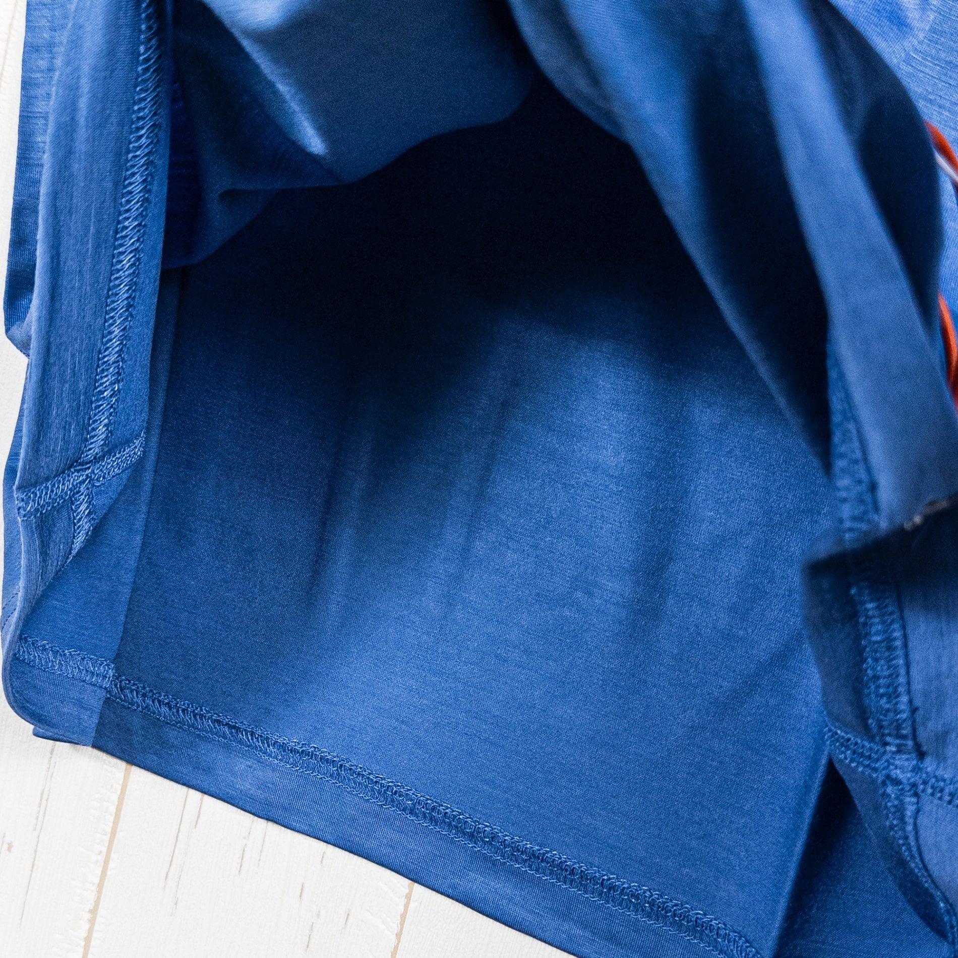 【Men's Ｓ ブルー系】 Ridge Mountain Gear ( リッジマウンテンギア ) メリノ ベーシック ティー Merino Basic Tee Azure Blue メリノウール ウェア トップス インナー シャツ ロングスリーブTシャツ クルー - 【公式】2ndGEAR（セカンドギア）Webショップ【登山用品・アウトドア用品専門 買取販売店】