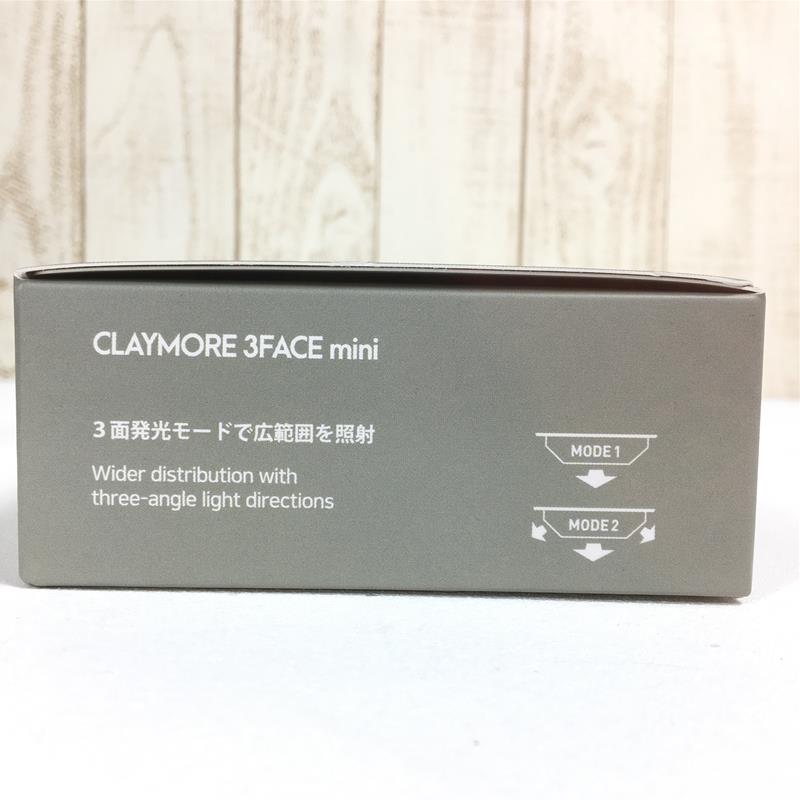 【OneSize グレー系】 Claymore ( クレイモア ) スリーフェイスミニ 3Face Mini 800ルーメン Usb充電 5000Mah Ledランタン ランプ 投光器 モバイルバッテリー機能 Clf-500Lg CLF-500 Light Gra