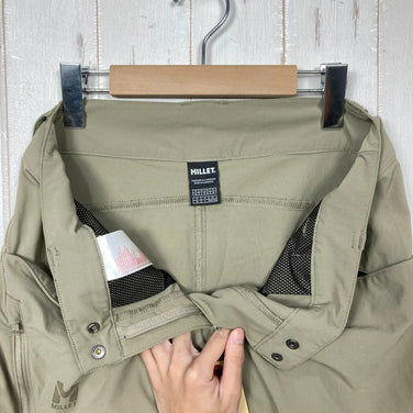 【Women's 38 ベージュ系】 Millet ( ミレー ) トレッカー ストレッチ ショーツ II TREKKER STRETCH SHORT II ナイロン ウェア ボトムス ショーツ ショートパンツ ソフトシェル z00060481  ソフトシェル ショーツ