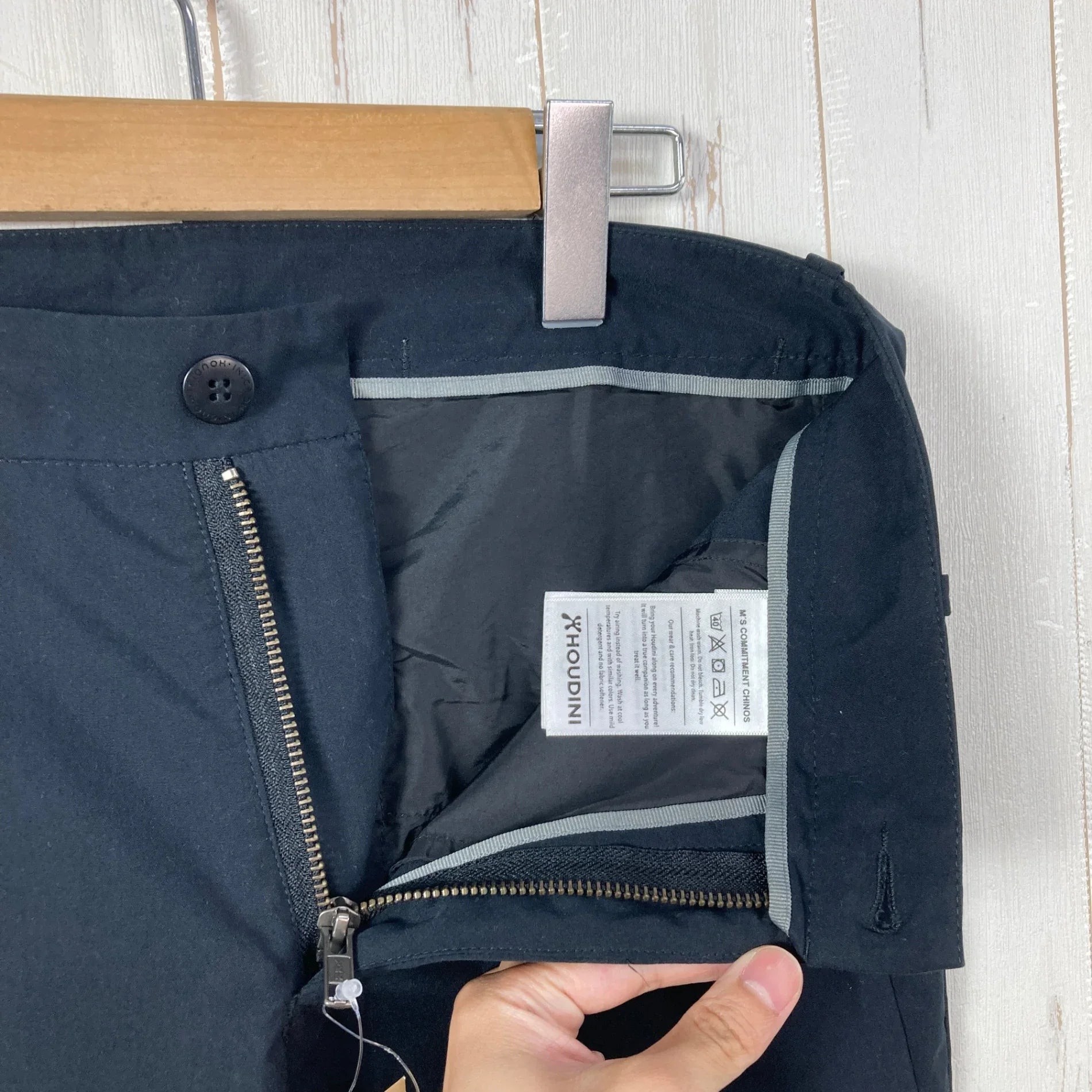 Men's XS ブラック系】 Houdini ( フーディニ ) コミットメント チノ
