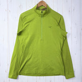 【Men's S グリーン系】 Arcteryx ( アークテリクス ) モータス AR ロングスリーブ ジップネック Motus AR LS Zip Neck ポリエステル ウェア トップス インナー シャツ ロングスリーブシャツ 化繊 z00059414  化繊