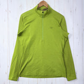 【Men's S グリーン系】 Arcteryx ( アークテリクス ) モータス AR ロングスリーブ ジップネック Motus AR LS Zip Neck ポリエステル ウェア トップス インナー シャツ ロングスリーブシャツ 化繊 z00059414  化繊