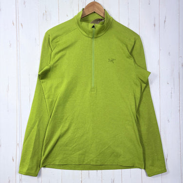 【Men's S グリーン系】 Arcteryx ( アークテリクス ) モータス AR ロングスリーブ ジップネック Motus AR LS Zip Neck ポリエステル ウェア トップス インナー シャツ ロングスリーブシャツ 化繊 z00059414  化繊