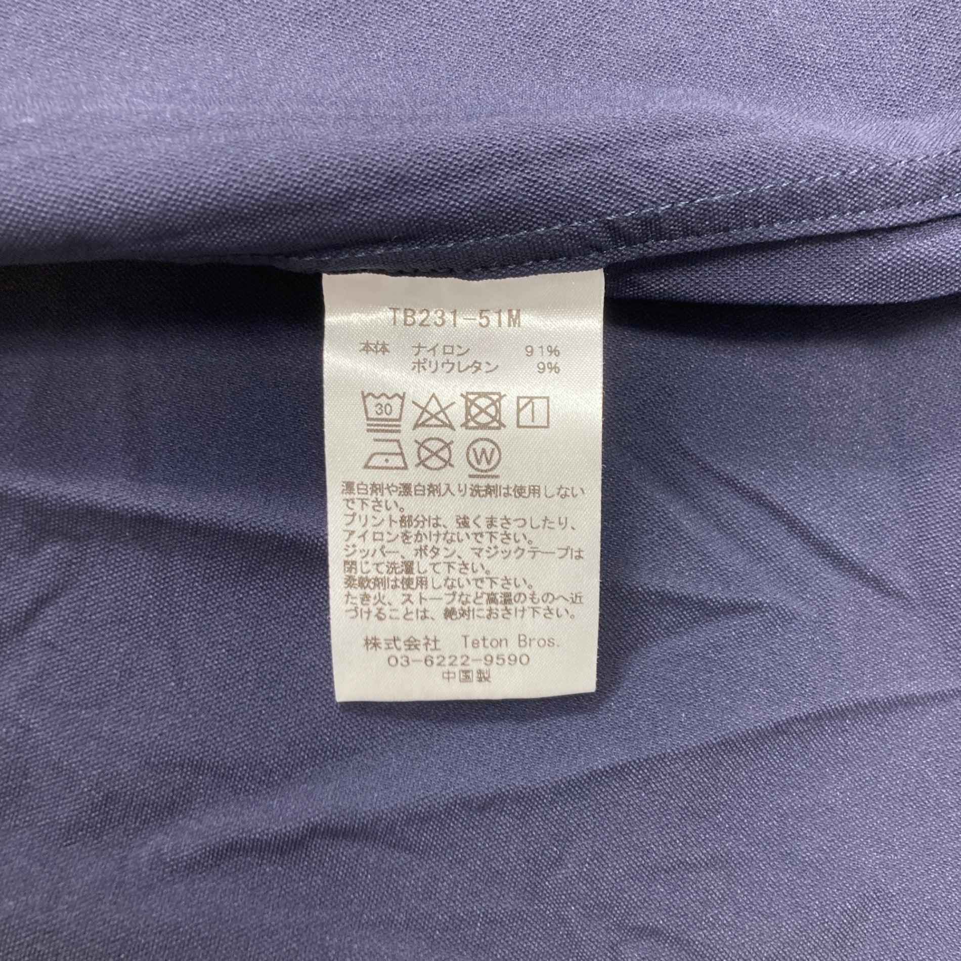 Unisex S ネイビー系】 Teton Bros ( ティートンブロス ) ラン シャツ
