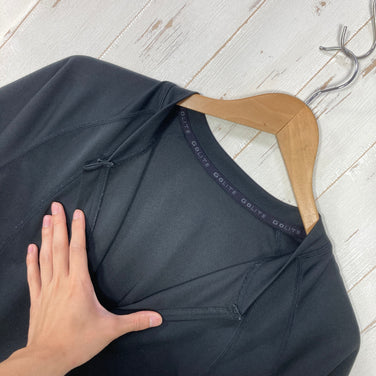 【Men's L ブラック系】 Golite ( ゴーライト ) ハーフジップ トレイル シャツ Half Zip Trail Shirt 生産終了モデル 入手困難 ポリエステル ウェア トップス インナー シャツ ショートスリーブシャツ 化繊 z00059881
