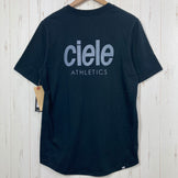 【Men's M ブラック系】 Ciele Athletics ( シエル アスレチックス ) エヌエスビー ティーシャツ アスレチックス ストライプス NSB TSHIRT-ATHLETICS STRIPES オーガニックコットン ウェア トップス インナー シャ