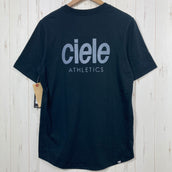 【Men's M ブラック系】 Ciele Athletics ( シエル アスレチックス ) エヌエスビー ティーシャツ アスレチックス ストライプス NSB TSHIRT-ATHLETICS STRIPES オーガニックコットン ウェア トップス インナー シャ