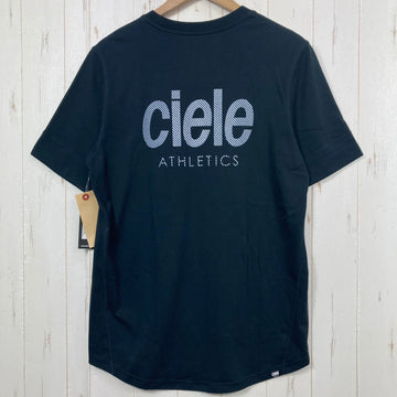 【Men's M ブラック系】 Ciele Athletics ( シエル アスレチックス ) エヌエスビー ティーシャツ アスレチックス ストライプス NSB TSHIRT-ATHLETICS STRIPES オーガニックコットン ウェア トップス インナー シャ - 0