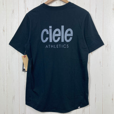 【Men's M ブラック系】 Ciele Athletics ( シエル アスレチックス ) エヌエスビー ティーシャツ アスレチックス ストライプス NSB TSHIRT-ATHLETICS STRIPES オーガニックコットン ウェア トップス インナー シャ