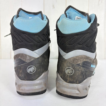 【Women's 23.0cm ブラック系】 Mammut ( マムート ) ケント ツアー ハイ ゴアテックス ウィメンズ Kento Tour High GTX Women Dark Titanium-Whisper GORE-TEX Vibram 防水透湿 フットウェア ト - 0
