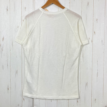 【Unisex M ホワイト系】 Yamatomichi ( 山と道 ) DF メッシュ メリノ ティーシャツ DF Mesh Merino T-Shirt Off White メリノウール ウェア トップス インナー シャツ ショートスリーブTシャツ クルーネック