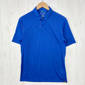 【Men's S ブルー系】 2020 Patagonia ( パタゴニア ) キャプリーン クール トレイル ポロ Capilene Cool Trail Polo SPRB ポリエステル ウェア トップス インナー シャツ ショートスリーブシャツ 化繊 z00