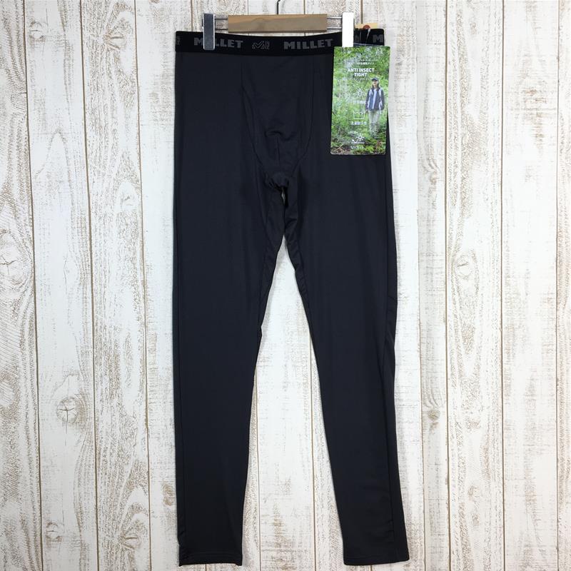 【Men's L チャコール系】 Millet ( ミレー ) アンチ インセクト タイツ Anti Insect Tight 防虫 虫除け MIV02005 International Men's 3721 Castelrock タイツ ボトムス ウェア