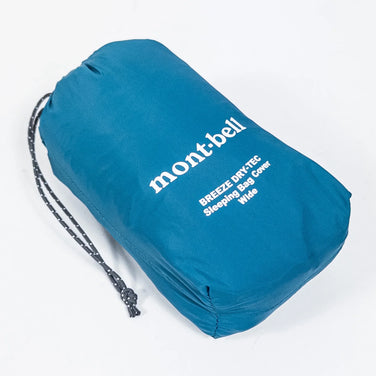 Montbell Breeze Drytec 宽版睡袋套，尼龙，均码，蓝色，z0005344