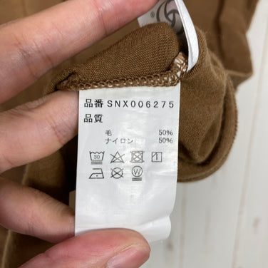 【Unisex M ブラウン系】 Atelier Blue Bottle ( アトリエブルーボトル ) ハイカーズ Tシャツ Hiker's T-shirts Sn Supernatural コラボ ウール ウェア トップス インナー シャツ ショートスリーブTシャツ