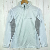 【Women's M ホワイト系】 Montbell ( モンベル ) ウイックロン ZEO ロングスリーブ ジップシャツ WIC ZEO Long Sleeve Zip Short ポリエステル ウェア トップス インナー シャツ ロングスリーブシャツ 化繊 z000