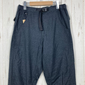 【Men's L ブラック系】 2025 Yamatomichi ( 山と道 ) メリノ ファイブポケット パンツ Merino 5-Pocket Pants Charcoal コーデュラナイロン リップストップ 日本製 メリノウール ウェア ボトムス ロングパンツ - 0