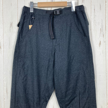 【Men's L ブラック系】 2025 Yamatomichi ( 山と道 ) メリノ ファイブポケット パンツ Merino 5-Pocket Pants Charcoal コーデュラナイロン リップストップ 日本製 メリノウール ウェア ボトムス ロングパンツ - 0