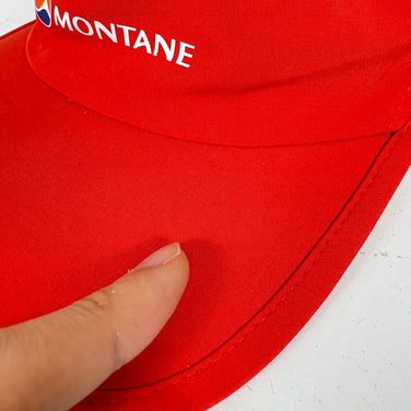 【OneSize レッド系】 Montane ( モンテイン ) ビア バイザー Via Visor サンバイザー ポリエステル ウェア ウェア小物 ヘッドウェア キャップ z00058653  キャップ ヘッドウェア ウェア小物 ウェア