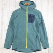 【Women's S グリーン系】 Patagonia ( パタゴニア ) R1 エア フルジップ フーディ R1 Air Full Zip Hoody ポリエステル 40260 International Women's REGG フリース アウター ジャケット トッ - 【公式】2ndGEAR（セカンドギア）Webショップ【登山用品・アウトドア用品専門 買取販売店】