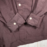 Unisex Small Brown Yamatomichi Bamboo Shirt, Rayon, Long Sleeve Shirt, z00054058. This long-sleeved shirt is perfect as an inner shirt or top.