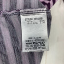 【Women's S パープル系】 Montbell ( モンベル ) メリノウールプラス ボーダー ロングスリーブ T シャツ Merino Wool Plus Border Long Sleeve T-Shirt スランテックカフ / UVカット メリノウール ウェ-8