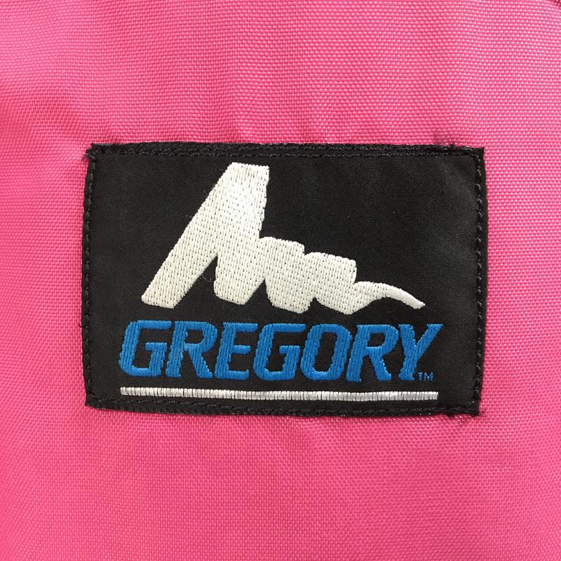 [One Size Pink] Gregory Classic Daypack 26L Fuchsia Blue Tag Old Tag Made in USA Backpack Hard to Find Fuchsia / Blue Letter Tag Daypack Capacity [