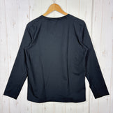 【Women's M ブラック系】 Houdini ( フーディニ ) ウィメンズ カバー クルー W's Cover Crew 158694 TRUE BLACK z00055972 TRUE BLACK 化繊 ロングスリーブTシャツ クルーネック インナー シャツ