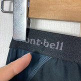 Montbell Supportec Light 女式中短款紧身裤，黑色，涤纶，z00053549