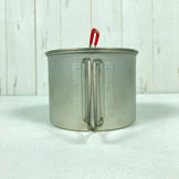 One Size Silver MSR Titanium Kettle 850ml (Discontinued Model, Hard to Find) Titanium Cookware Kettle (z00054250)