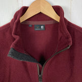 【Men's L レッド系】 Axesquin ( アクシーズクイン ) ウールフリース プルオーバー Wool Freece Pullover 軽edition バーガンディ 希少カラー 入手困難 moonlightgearコラボ ウール ウェア トップス アウ