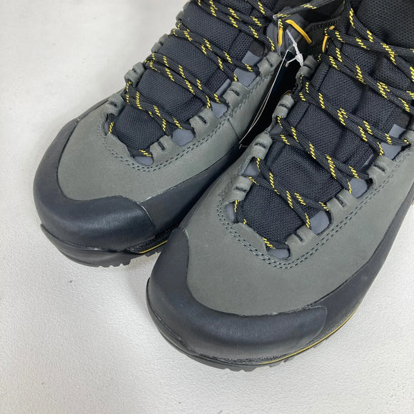 【Men's 27.0cm ブラック系】 La Sportiva ( ラ・スポルティバ ) トラバースX5 エボ ミッド GTX TX5 Evo Mid GTX Carbon / Yellow GORE-TEX ePE Vibram Megagrip 3D Flex Evo