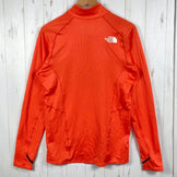 【Men's L オレンジ系】 The North Face ( ザ・ノースフェイス ) エクスペディション ドライ ドット ジップ ハイ Expedition Dry Dot Zip High ポリエステル ウェア トップス インナー シャツ ロングスリーブシャツ
