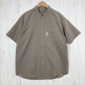 【Men's XL ベージュ系】 Ridge Mountain Gear ( リッジマウンテンギア ) ベーシックショートスリーブシャツ Basic SHort Sleeve Shirt Tawny Brown ポリエステル ウェア トップス インナー シャツ