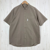 【Men's XL ベージュ系】 Ridge Mountain Gear ( リッジマウンテンギア ) ベーシックショートスリーブシャツ Basic SHort Sleeve Shirt Tawny Brown ポリエステル ウェア トップス インナー シャツ
