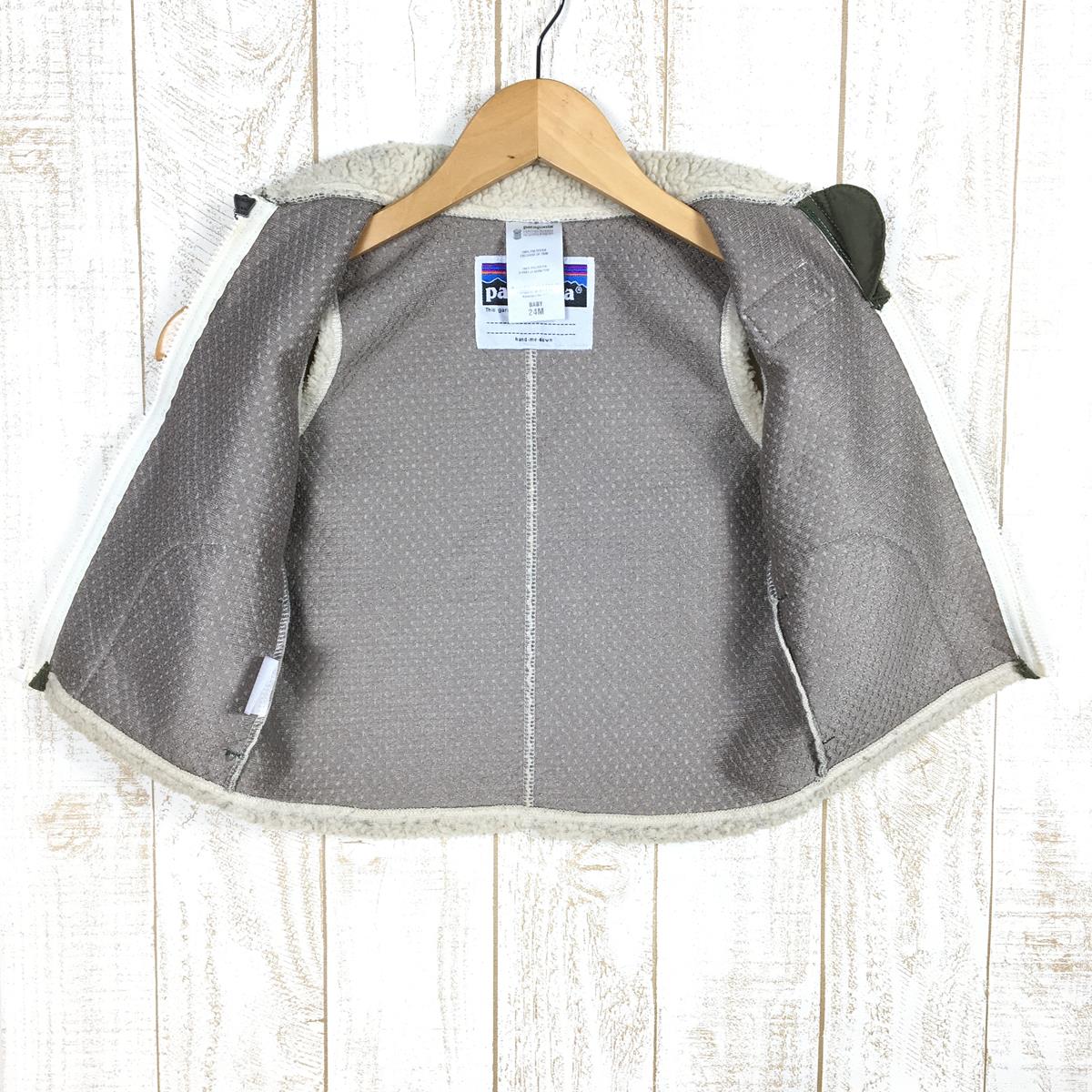 【Baby's 24M アイボリー系】 Patagonia ( パタゴニア ) ベビー レトロ ベスト Baby Retro Vest パイル フリース デカタグ 初期タグ 復刻 生産終了モデル 入手困難 61010 International Baby's NWM Nat