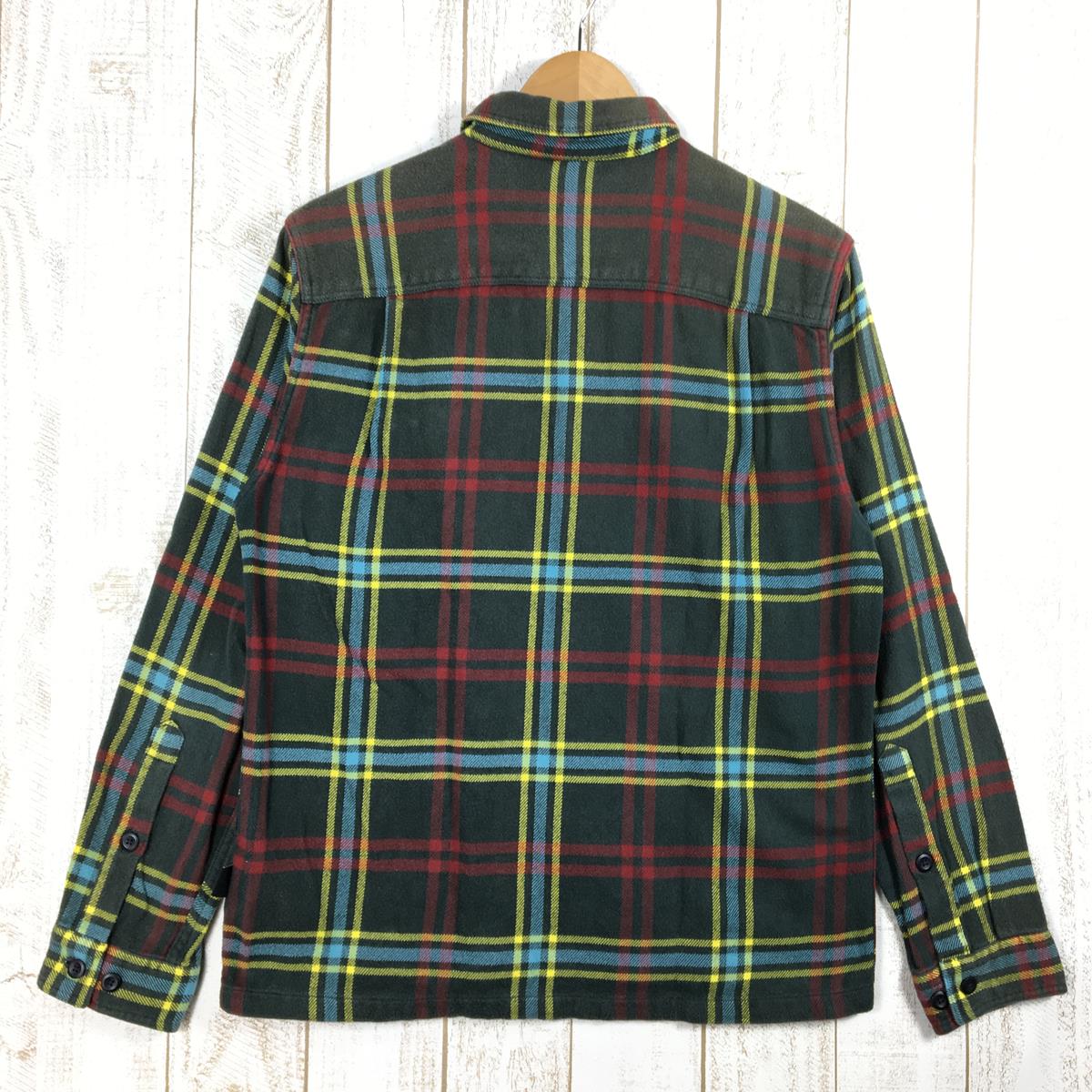 【Men's S グリーン系】 Patagonia ( パタゴニア ) フィヨルド フランネル シャツ Fjord Flannel Shirt アジアンフィット ネルシャツ 生産終了モデル 入手困難 54130 Asian Men's  コットン ロングスリーブシャ