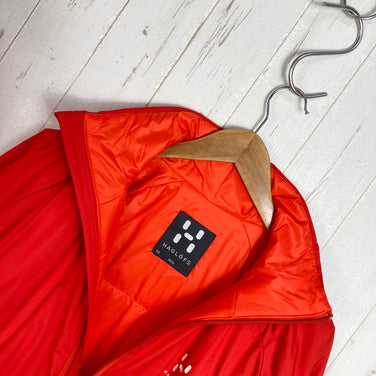 【Men's XS オレンジ系】 Haglofs ( ホグロフス ) バリアー スリー ジャケット Barrier III Jacket 化繊ダウン ウェア トップス アウター ジャケット 化繊インサレーション z00055826  化繊インサレーション アウター ジ