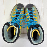 【Women's 23.7cm ブルー系】 La Sportiva ( ラ・スポルティバ ) トランゴ キューブ GTX ウーマン Trango Cube GTX Woman Malibu Blue / Yellow GORE-TEX セミワンタッチアイゼン対応 フットウェア