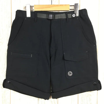 【Women's S ブラック系】 Marmot ( マーモット ) ソフトシェル マルチポケット ショーツ Softshell Multi-Pocket Shorts MJP-F2531W Asian Women's 化繊 ショーツ ショートパンツ ボトムス ウェア - 【公式】2ndGEAR（セカンドギア）Webショップ【登山用品・アウトドア用品専門 買取販売店】