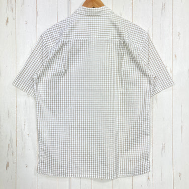 【Men's S ホワイト系】 2009 Patagonia ( パタゴニア ) ショートスリーブ パッカーウェア シャツ Short Sleeved Packerwear Shirts ELW 生産終了モデル 入手困難 ウェア トップス インナー シャツ ショート