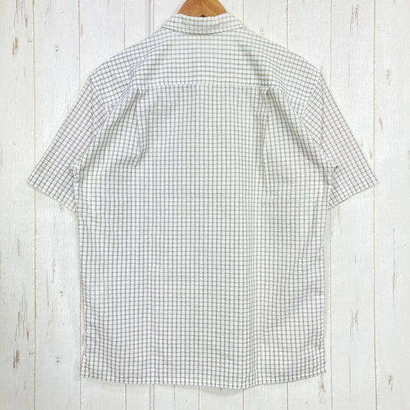【Men's S ホワイト系】 2009 Patagonia ( パタゴニア ) ショートスリーブ パッカーウェア シャツ Short Sleeved Packerwear Shirts ELW 生産終了モデル 入手困難 ウェア トップス インナー シャツ ショート