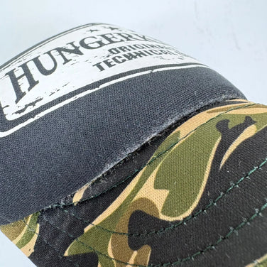 【OneSize ブラック系】 Hungerknock Originals ( ハンガーノック オリジナルス ) カモフラージュ ツバタン キャップ Camouflage TSUBATAN CAP ポリエステル ウェア ウェア小物 ヘッドウェア キャップ z0005