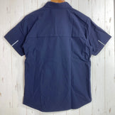 【Unisex S ネイビー系】 Teton Bros ( ティートンブロス ) ラン シャツ Run Shirt ナイロン ウェア トップス インナー シャツ ショートスリーブシャツ 化繊 z00056738  化繊 ショートスリーブシャツ インナー シャツ トップ