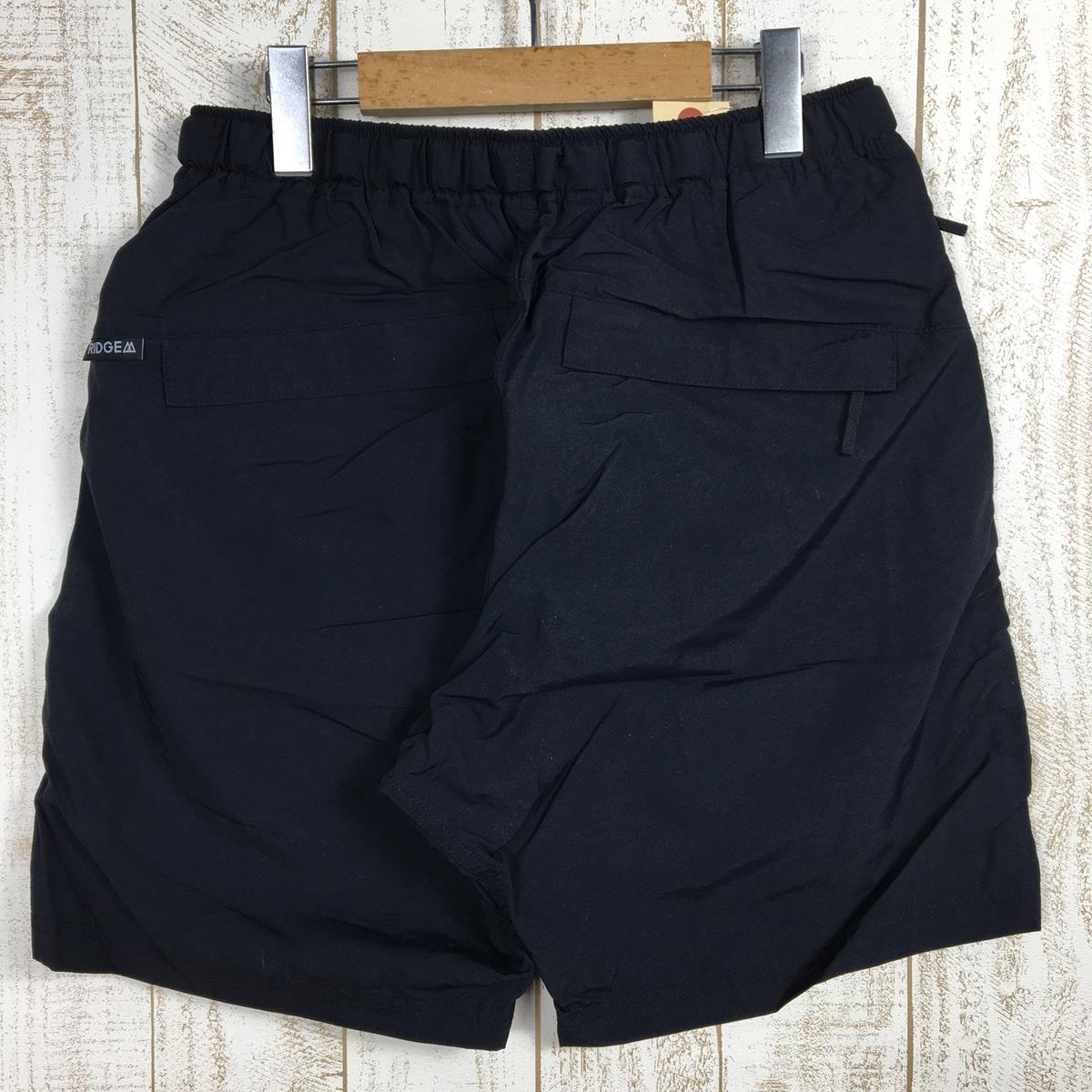 [Unisex S Black] Ridge Mountain Gear Basic Hike Shorts Hard to find Unisex Black Synthetic shorts Short pants Bottoms Wear