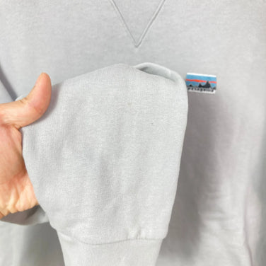 【男款 XS 灰色系】 2025 Patagonia (巴塔哥尼亚) 日常圆领运动衫 Daily Crewneck Sweatshirt SGRY 棉质 服装 上衣 外套 夹克 棉质 z00057303