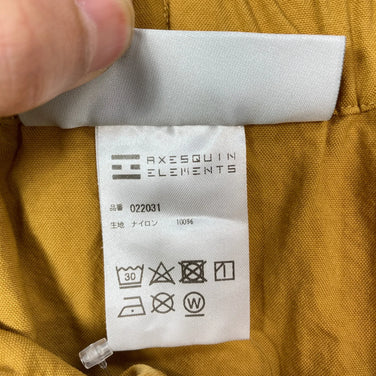 [Men's 2 Yellow-ish] Axesquin Elements Vintage Nylon Pants Nylon Wear Bottoms Long Pants z00057969 Long Pants Bott